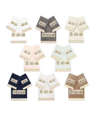 Cotton Belinda Embellished 3-Pc. Towel Set