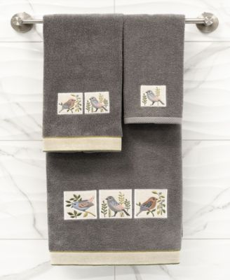 Cotton Belinda Embellished 3-Pc. Towel Set