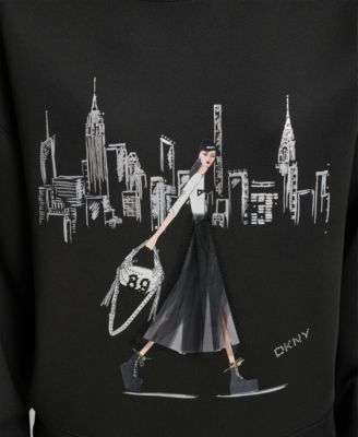 Women's Empire State Building Graphic Print Sweatshirt