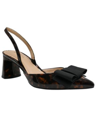 On 34th - Women's Briie Halter Slingback Pumps