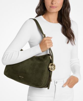 Michael Kors Nolita Medium Nubuck Convertible Shoulder Bag