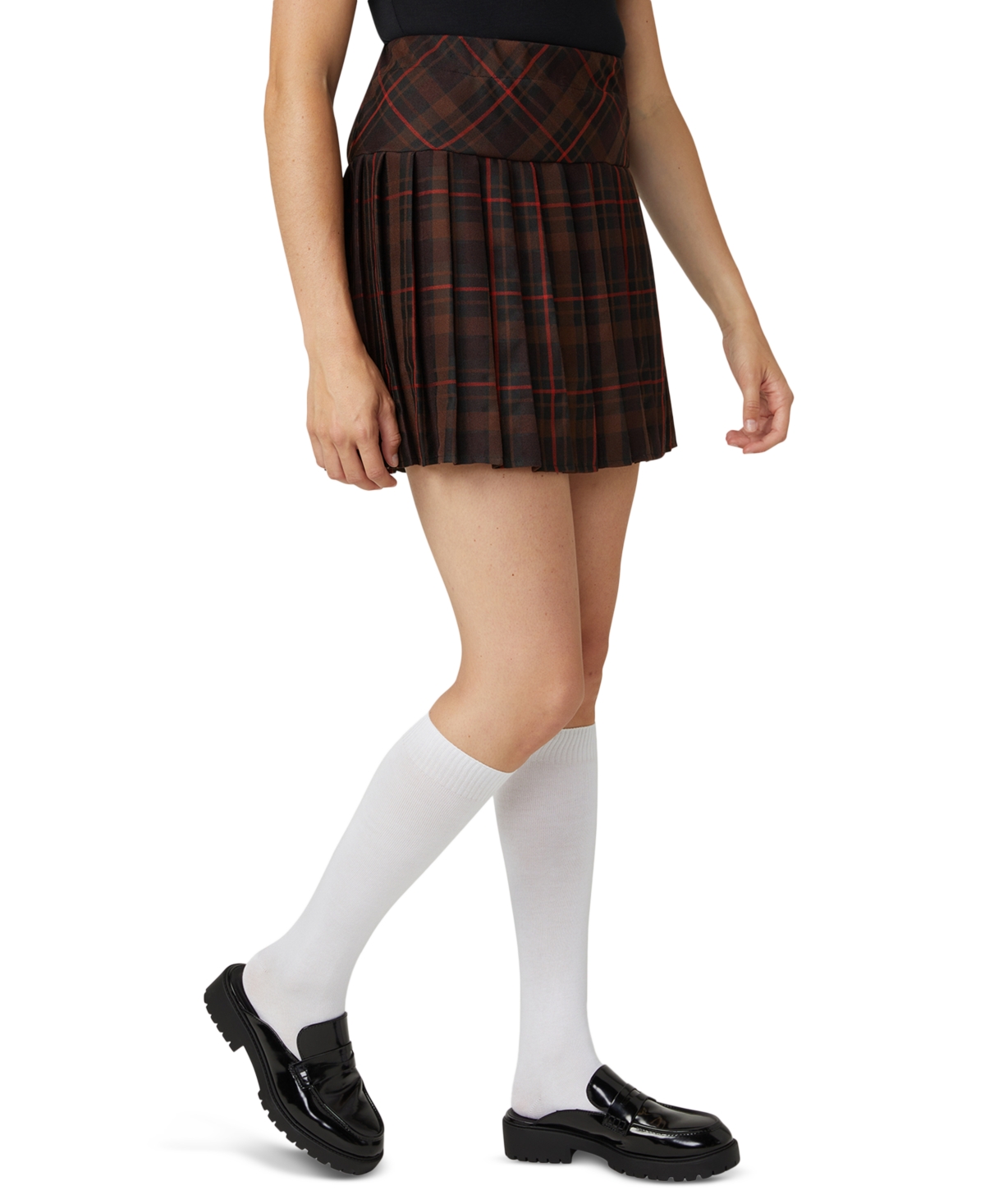 Hue Women's Flat Knit Knee High Socks 3 Pair Pack