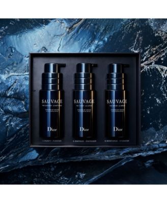 Dior Sauvage スキンケアセット 45ml x 3 Dior Sauvage Eau de Toilette 3 Piece Gift Set for Men
