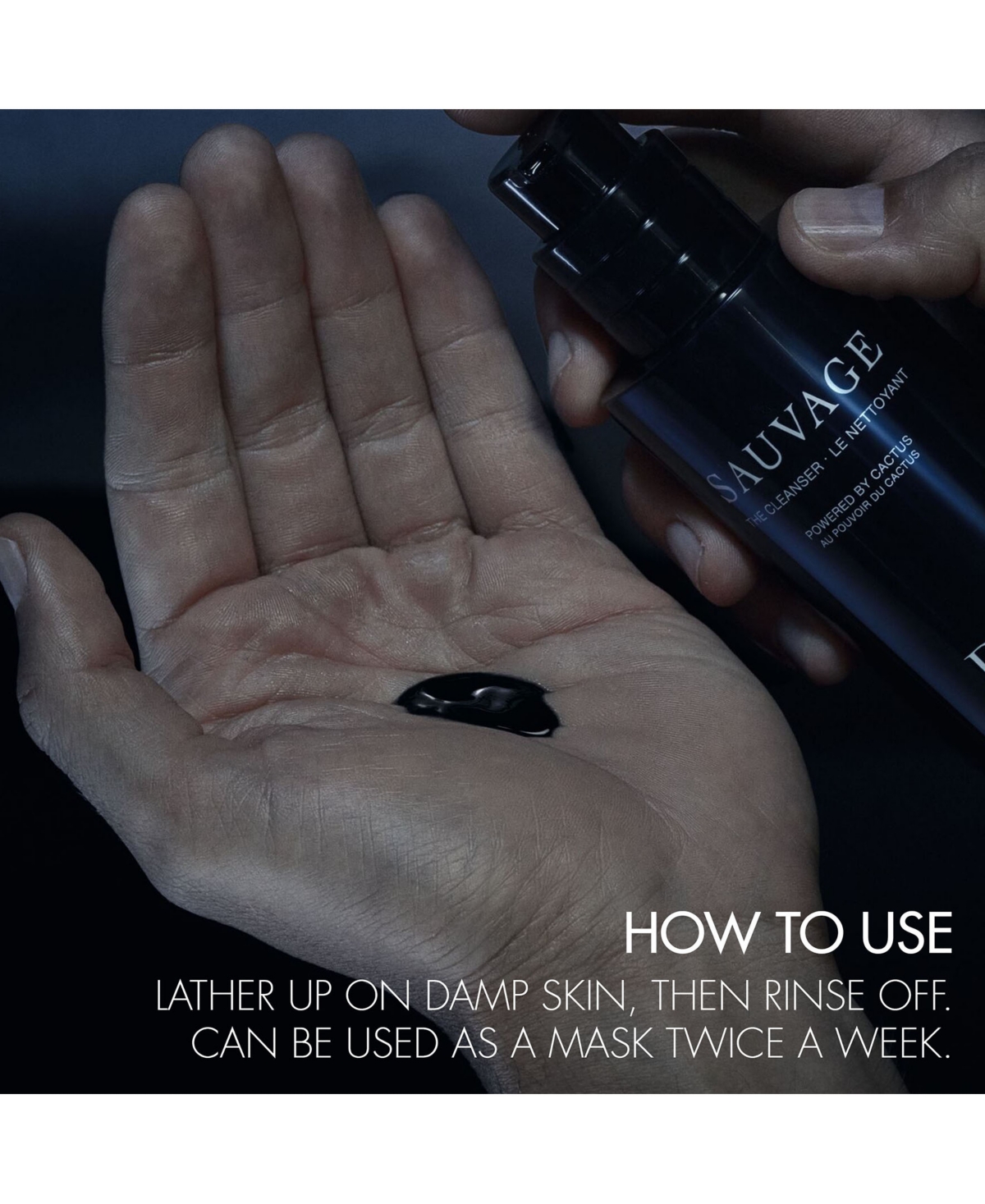 Dior Men's Sauvage Cleanser, 4 oz.