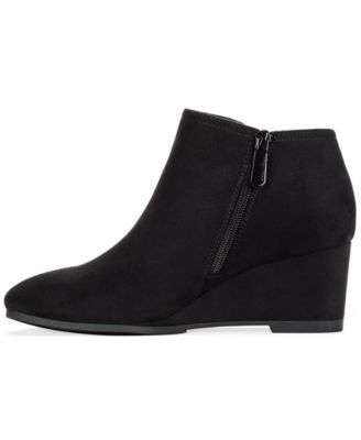 Women's Poppyy Wedge Heel Booties, Macy's Exclusive