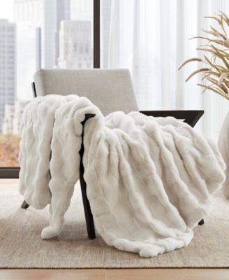 Vivienne Faux Fur Throw, 50" x 60"