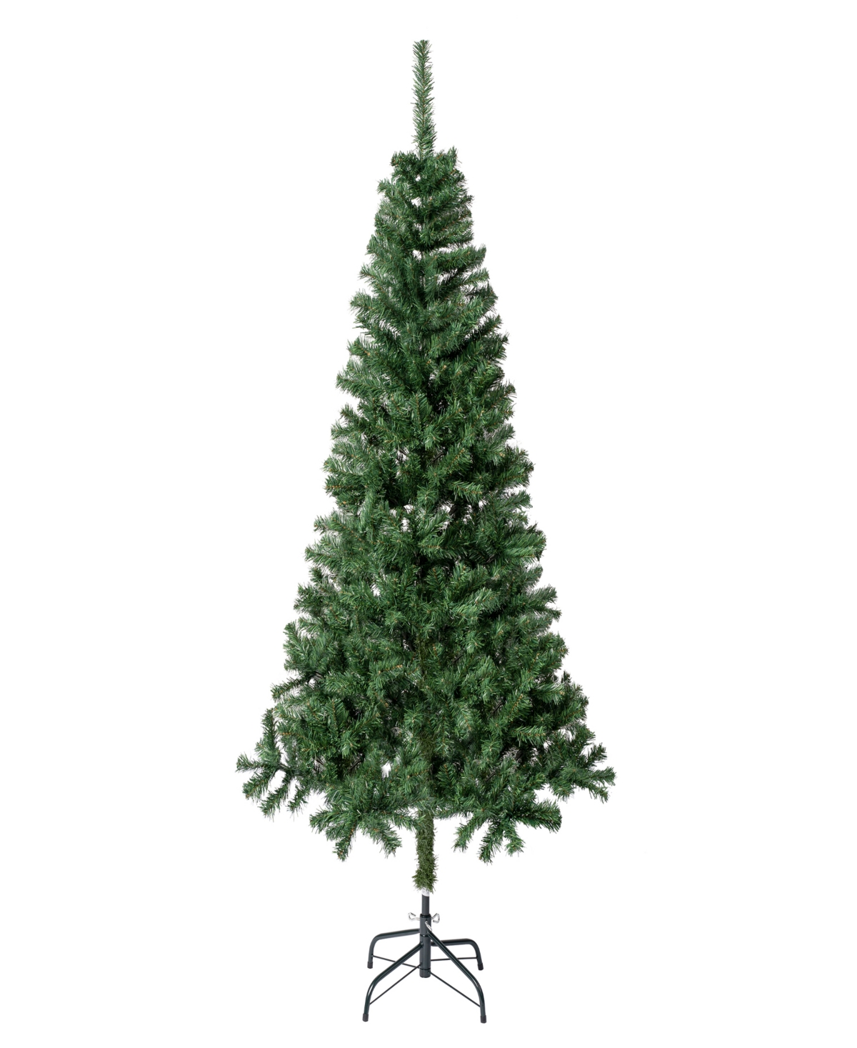 National Tree Company 6 Ft. Artificial Linden Spruce Slim Tree In Green