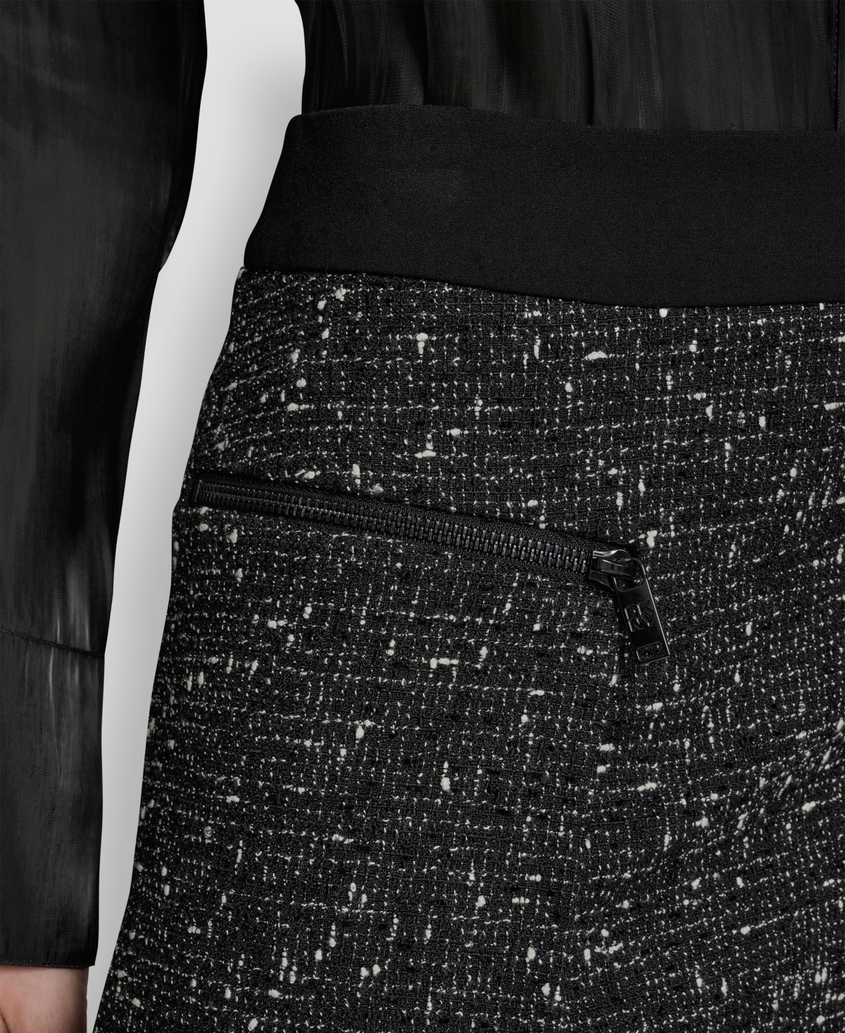 Dkny Women's Pleated Mini Skirt