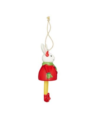 Kit Kemp Christmas Bell Bunny Ornament