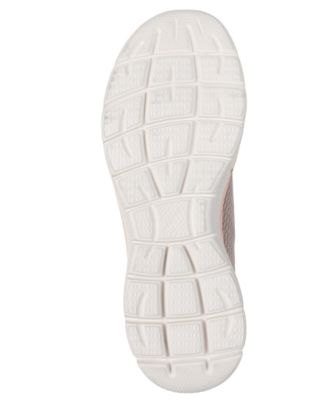 Women's Slip-ins; Summits Summer Blush Sneakers Wide Walking Sneakers from Finish Line