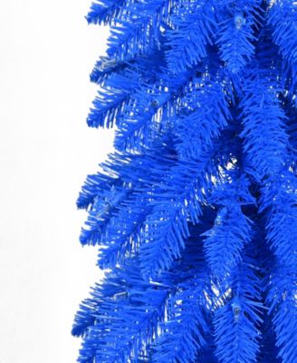 Puleo 6' Pre-Lit Artificial Alpine Pencil Tree