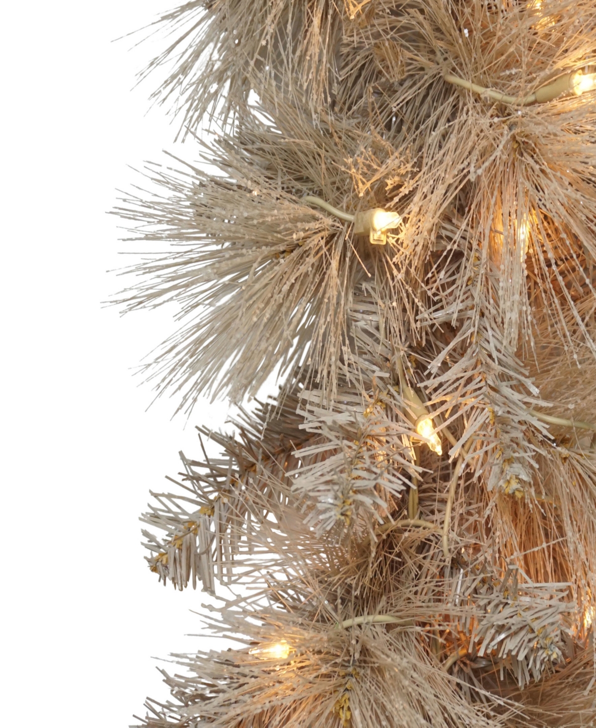 Puleo 9' Pre-lit Artificial Garland In Brown