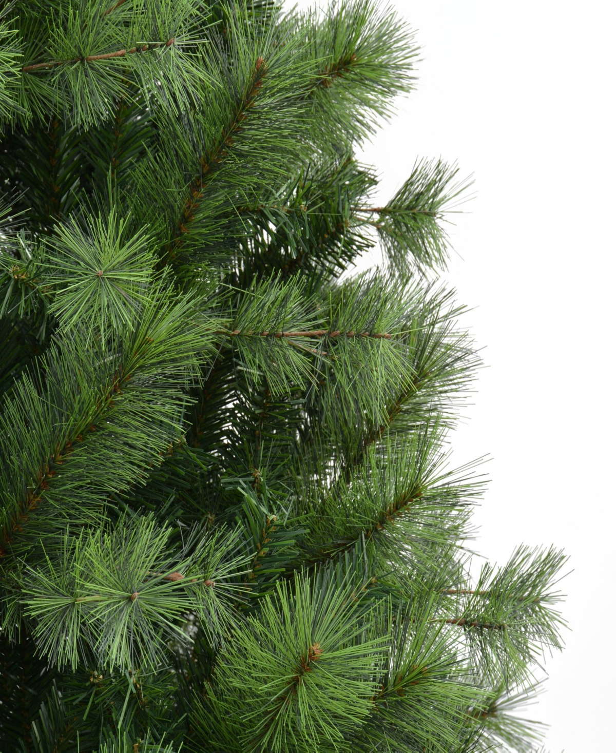 Puleo 7.5' Unlit Artificial Colorado Pine Christmas Tree In Green