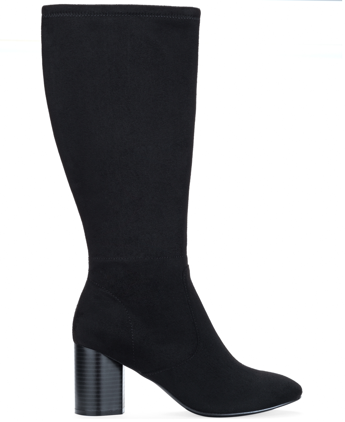 Style & Co Women's Brysonn Round Toe Boots, Macy's Exclusive In Black