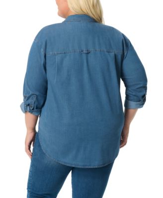 Plus Size Amanda Long Sleeve Shirt