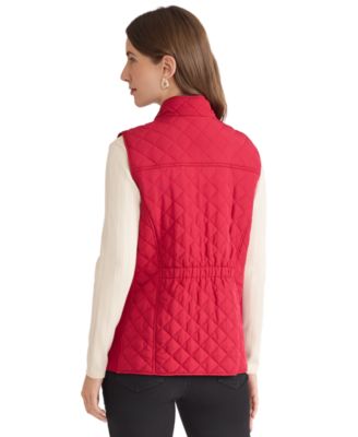 Women's Patch Pocket Vest Jacket