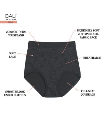 Women's Breathe Lace High-Rise Brief Underwear DFCLBF