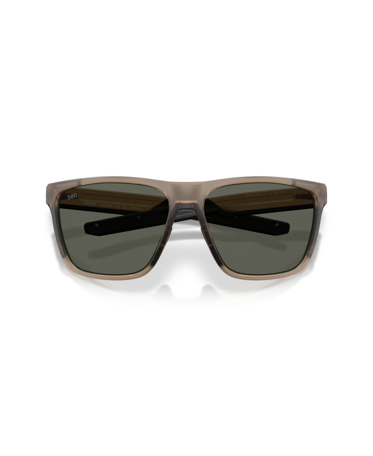 Costa Del Mar Men's Polarized Sunglasses, Ferg Xl 6s9012 In Brown