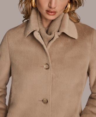 Women's Button Front Maxi Coat