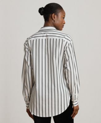 Women's Relaxed Fit Striped Shirt