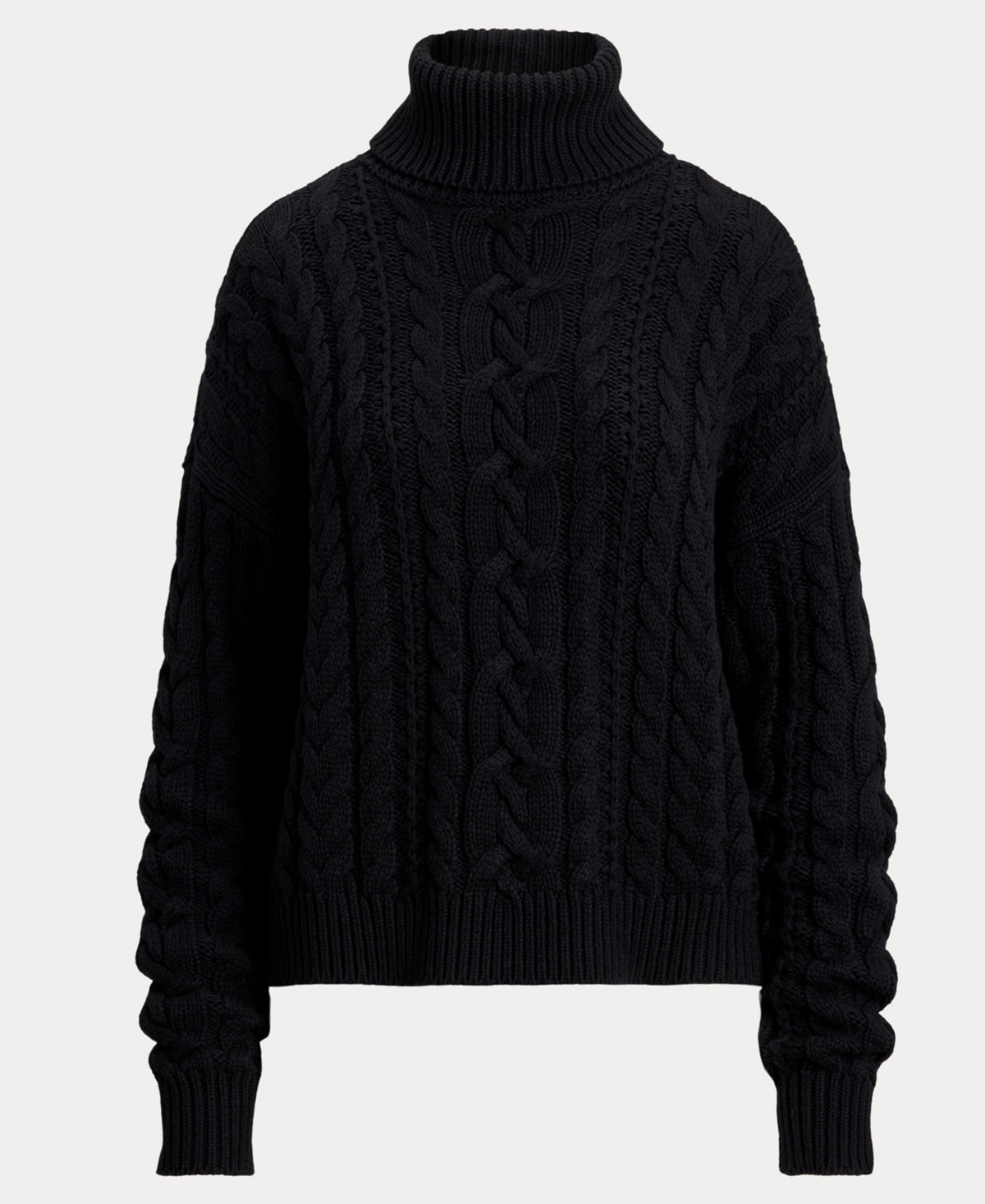 Ralph Lauren Women's Turtleneck Sweater In Black