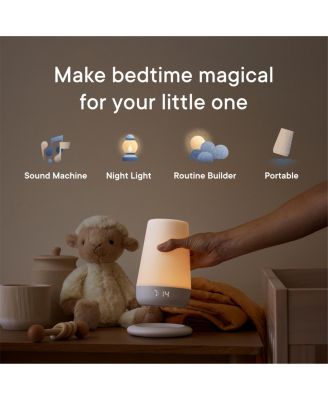 Rest+ Baby & Kids Sound Machine 2nd Gen Child’s Night Light, Alarm Clock, Toddler Sleep Trainer, Time-to-Rise, White Noise, Bedtime Stories, Portable, Backup Battery (with Charging Base)