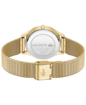 Women's Crocodelle Gold Tone Stainless Steel Mesh Bracelet Watch, 36mm