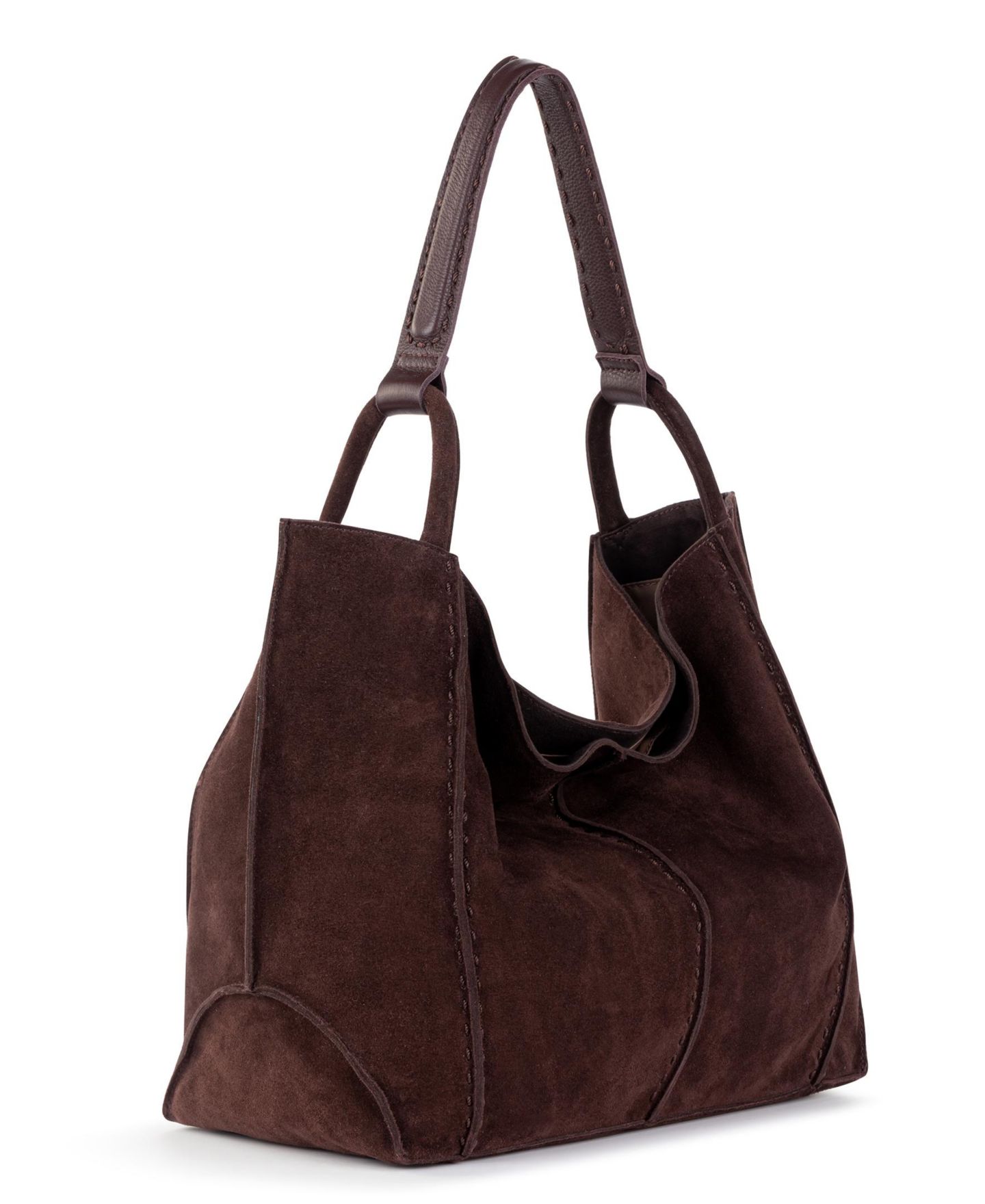 Женская сумка The Sak Los Feliz Leather, цвет: Красное дерево замшевый — фото 3