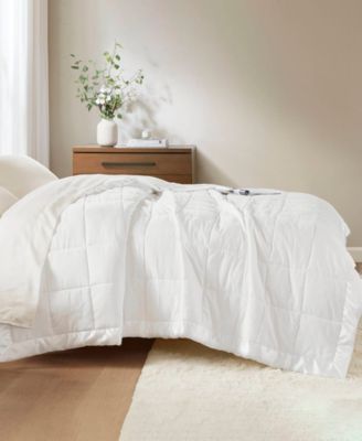 Windom Lightweight Down Alternative Satin Trim Blanket, King