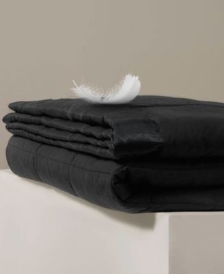 Windom Lightweight Down Alternative Satin Trim Blanket, King