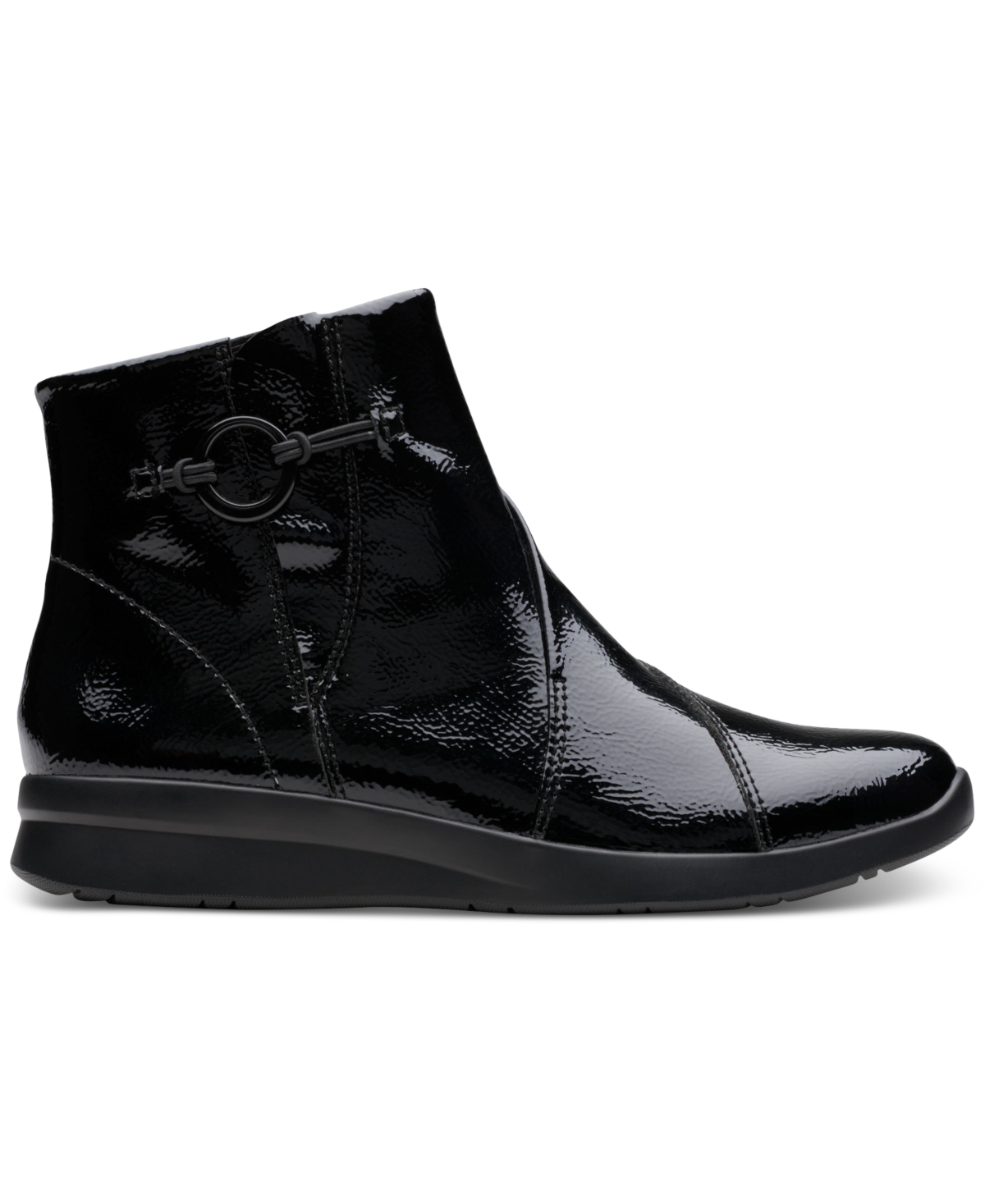 Clarks Collection Women's Ellowyn Deva Wedge Booties In Black