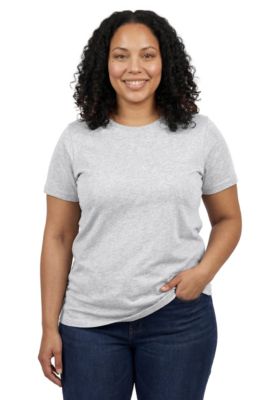 Plus Size Perfect Short-Sleeve Crewneck Tee