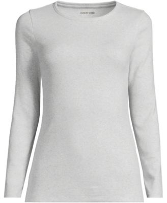 Women's Long Sleeve Micro Rib T-Shirt