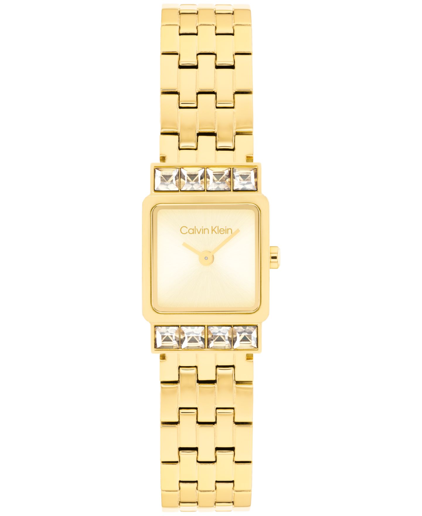 Женские часы Calvin Klein Poise Gold Tone Stainless Steel Bracelet Watch, 16mm — фото 1