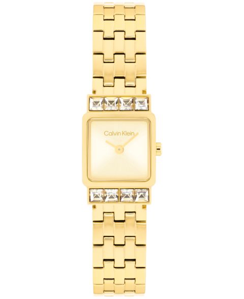 Женские часы Calvin Klein Poise Gold Tone Stainless Steel Bracelet Watch, 16mm