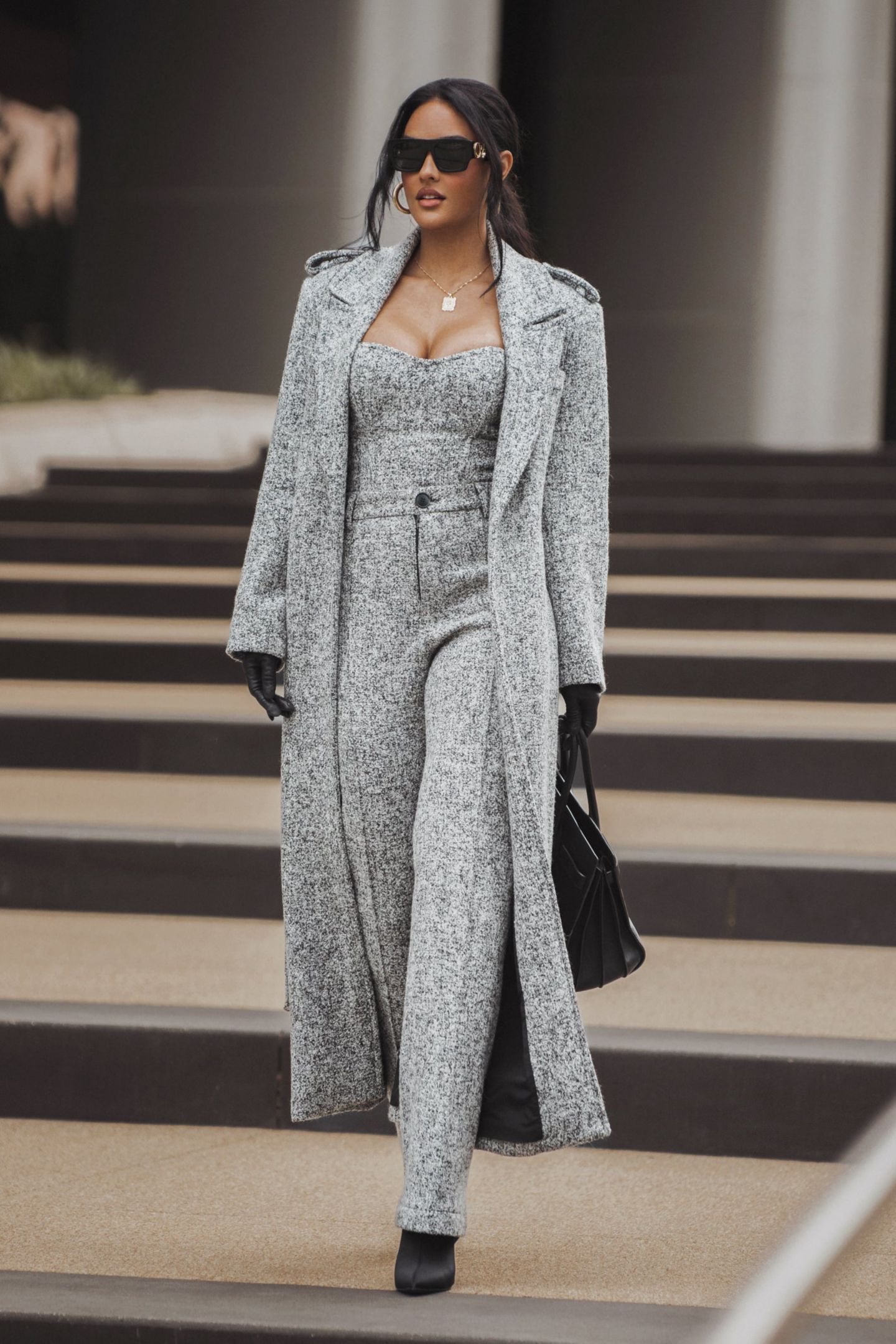 Корсет Tweed — JLUXLABEL, цвет: Серый — фото 7