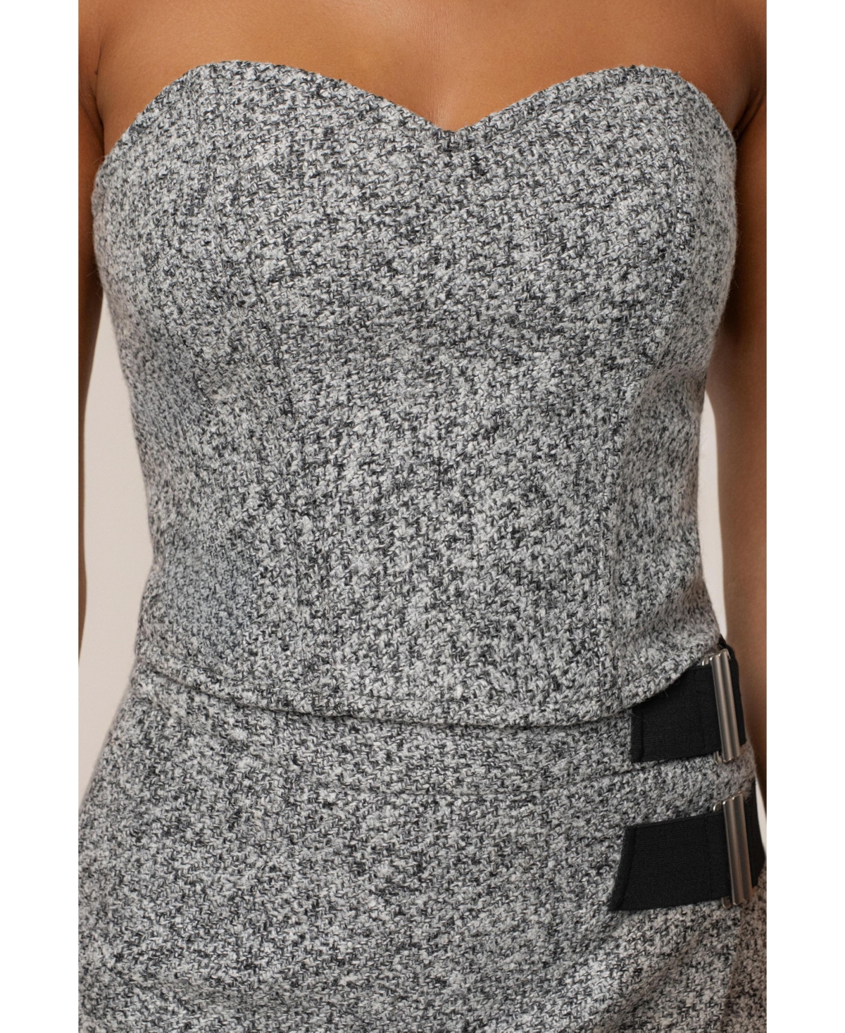 Jluxlabel Women's All You Need Tweed Corset
