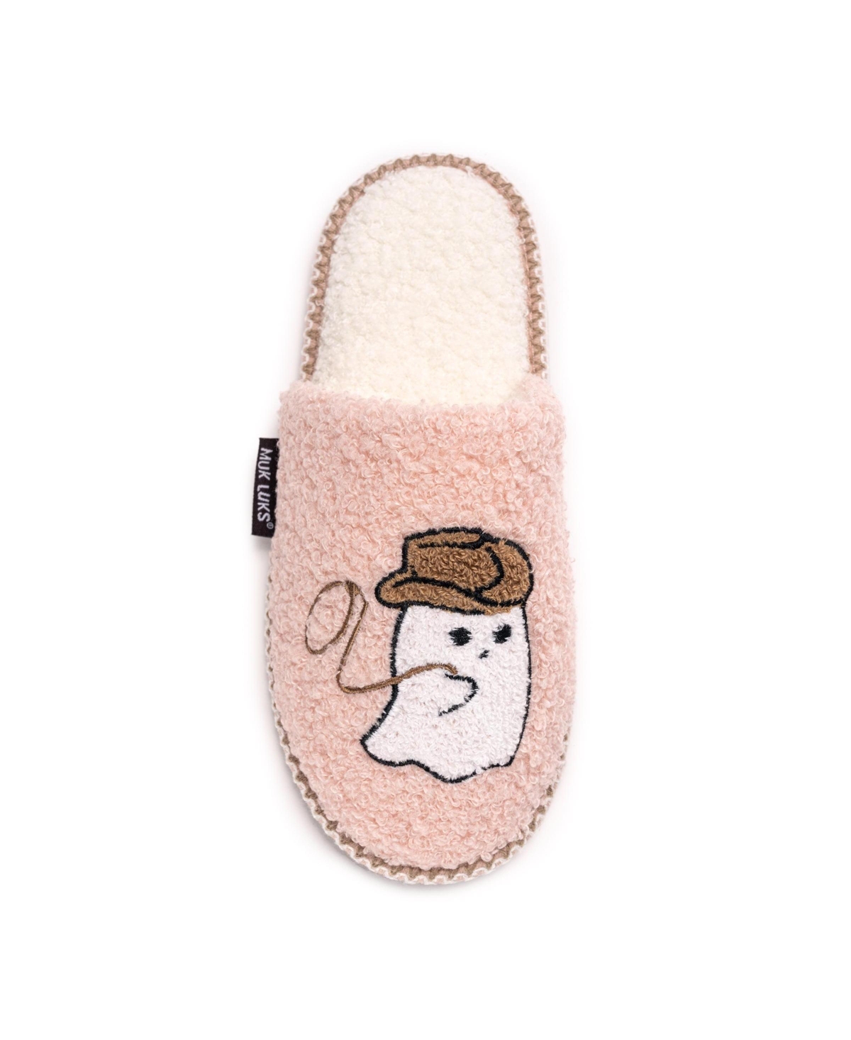 Muk Luks Women's Novelty Punch Needle Snowman
