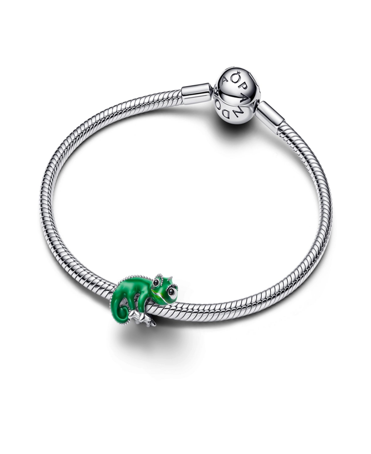 Pandora Disney Tangled Pascal Color Changing Charms In Green