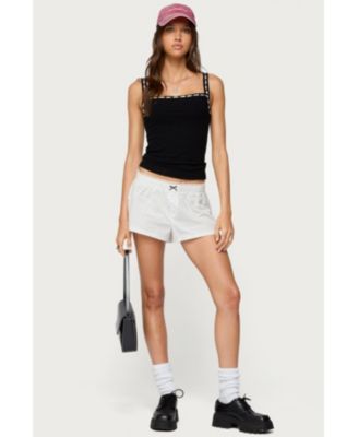 Women's Leilani Ribbon Lacey Tank Top