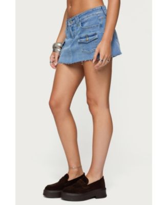 Women's Lury Denim Mini Skort