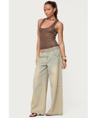 Women's Eleora Sequin Knit Tank Top