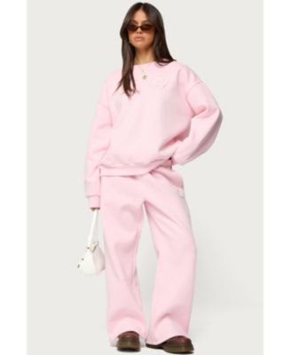 Women's Love Wide Leg Sweatpants