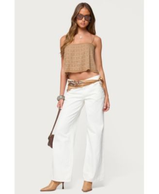 Womens Sunna Studded Top