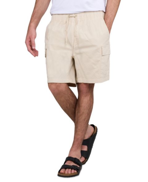 Мужские шорты XRAY X RAY 6 Inches Elastic Pull On Waistband Twill Cargo, цвет: Яичная скорлупа