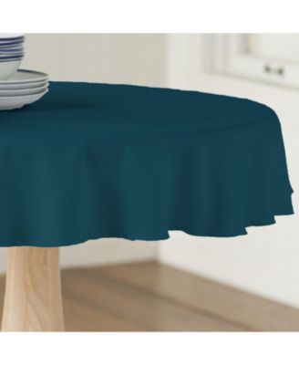 Elegant Round Tablecloth for Dining - Durable, Spill-Proof Fabric, Perfect for Any Occasion