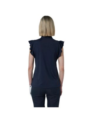 Luxe Womens Sleeveless Golf Polo