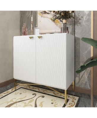 2 Door Locker Manufactured Wood/Metal Accent Cabinet