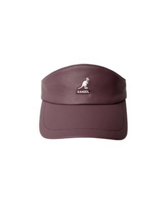 Faux Leather Visor