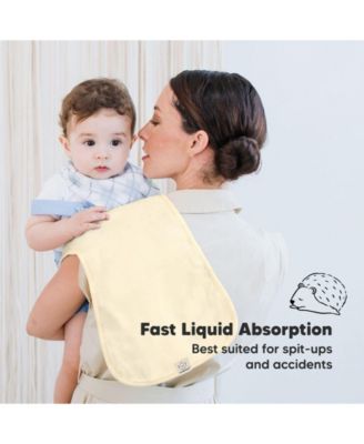 Kids 5pk Urban Burp Cloths, Organic Burping Cloth for Babies, Burp Rags